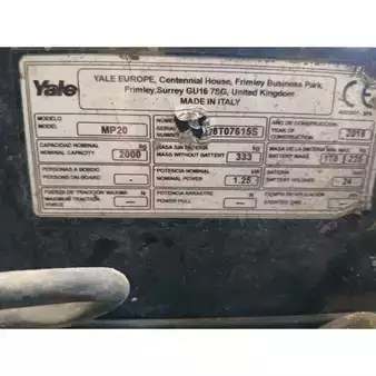 Electric Pallet Trucks 2018  Yale MP20 (14)