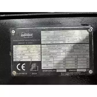 Gas gaffeltruck - Doosan 2016 DOOSAN D25G (12)