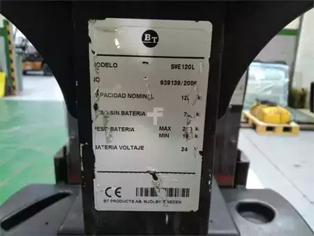 Stacker pedestre - Toyota SWE120I (9)