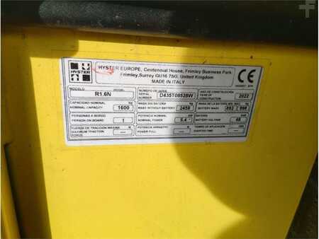 Reach Truck 2022  Hyster R1.6N (15)