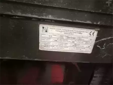 Apilador eléctrico 2021  Hyster S1.6 (8)