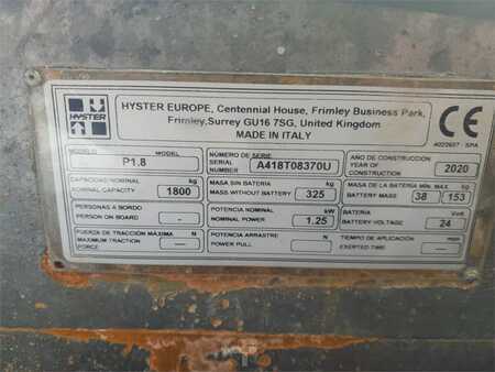 El-pallevogn - Hyster P1.8 (12)