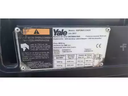 Dieselový VZV - Yale GDP20VX (14)