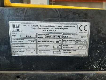 El-pallevogn - Hyster P1.6 (11)