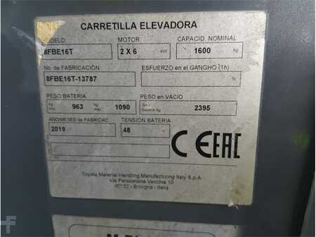 Andet 2019  Toyota 8FBE16T (13)