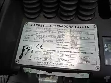 Dieseltrukki - Toyota 8FDJF35 (15)