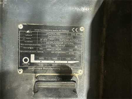 El truck - 4 hjulet 2017  Unicarriers JAG2N1L18Q (15)