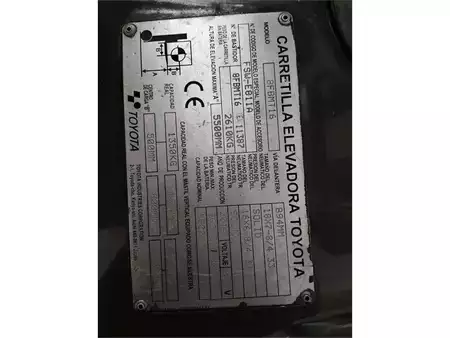 Eléctrica de 4 ruedas 2014  Toyota 8FBMT16T (10)