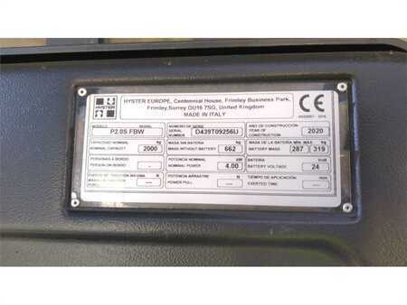 Transpaleta eléctrica - Hyster P2.0S FBW (7)