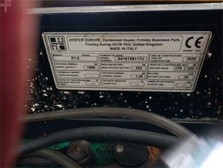 El-pallevogn 2018  Hyster P1.6 (8)