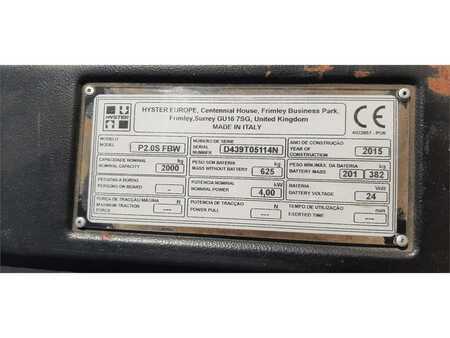 El-pallevogn - Hyster P2.0S FBW (10)