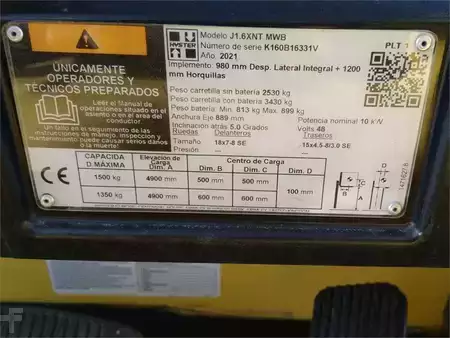 Pozostałe - Hyster J1.6XNT MWB (16)