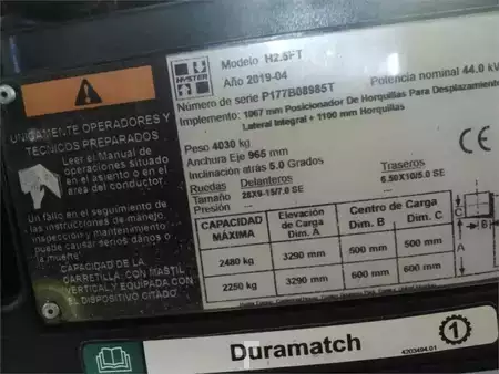 Wózki gazowe - Hyster H2.5FT (14)