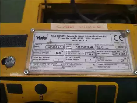Recogepedido vertical 2014  Yale MO10E AC (11)