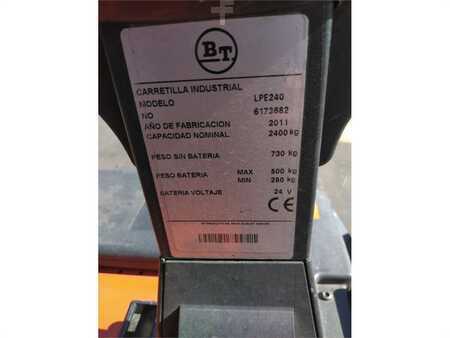 Transpallet elettrici 2011  Toyota LPE240/S (6)