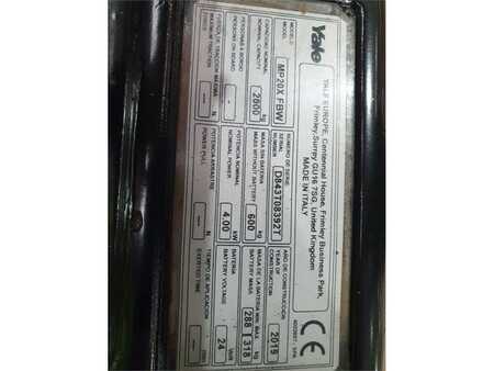 Niederhubwagen 2019  Yale MP20X (8)