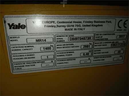 Skjutstativtruck - Yale MR14 (8)