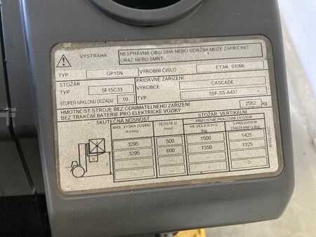 Nestekaasutrukki 2008  CAT Lift Trucks GP 15 N (7)