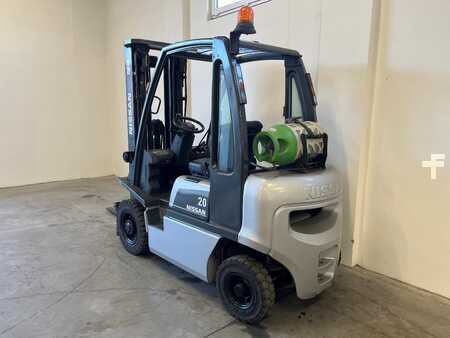 Gas gaffeltruck 2007  Nissan UD02A20PQ (4)