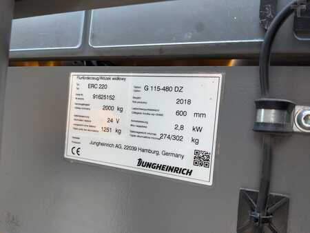 Stapelaars met staplatform 2018  Jungheinrich ERC 220 (5)