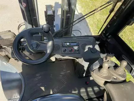 Wózki widłowe diesel 2007  Linde H45D Triplex Side-shift Forks positioner (12)