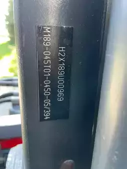 Wózki widłowe diesel 2007  Linde H45D Triplex Side-shift Forks positioner (9)