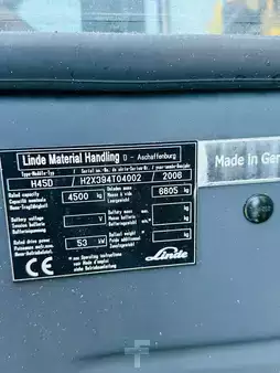 Wózki widłowe diesel 2006  Linde H45D (10)