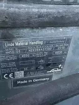 Wózki widłowe diesel 2010  Linde H45D (10)
