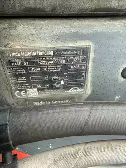 Wózki widłowe diesel 2012  Linde H45D (10)