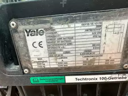 Dieselový VZV 2008  Yale GDP25 (8)