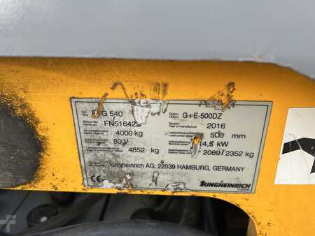 Carrelli elettrici 4 ruote 2016  Jungheinrich EFG 540 (6)