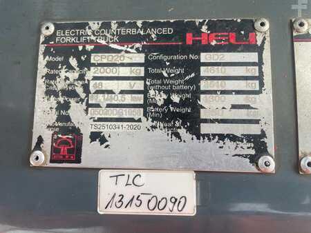 Elektrisk- 4 hjul 2019  Heli CPD 20 (10)