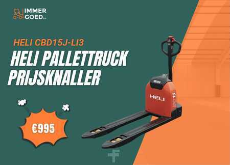 Lavtløftende truck 2025  Heli CBD15J-LI3 3rd-Generation Li-ion pallet truck (1)