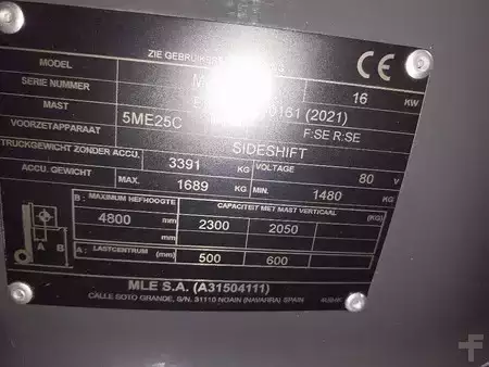 Eléctrica de 4 ruedas 2021  Unicarriers MX 25 (4)
