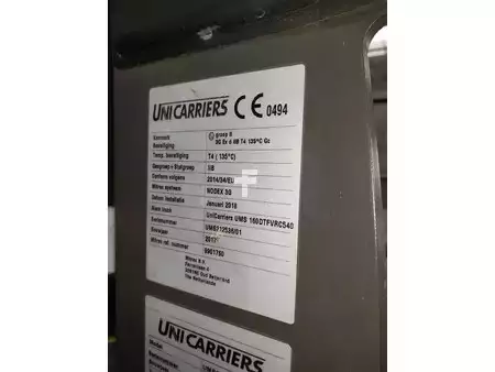 Tolóoszlopos targonca 2017  Unicarriers UMS160DTFVRC540 ATEX (4)