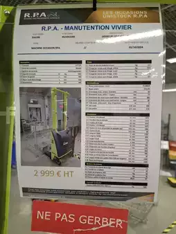 Wózek wysokiego podnoszenia 2023  LIFTER TX10/16 (5)