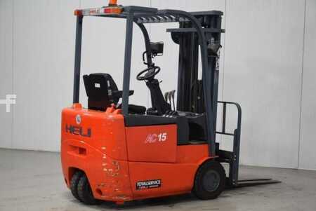 4-wiel elektrische heftrucks 2012  Heli CPD15S (1)