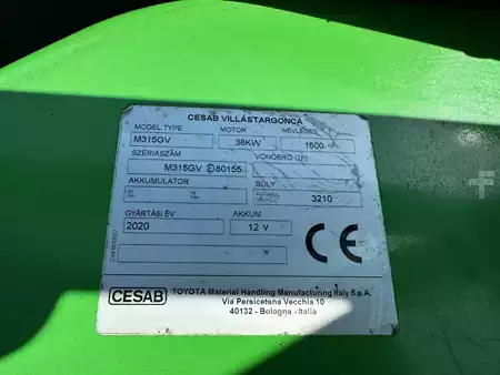 Gas gaffeltruck 2020  Cesab M315 (12)