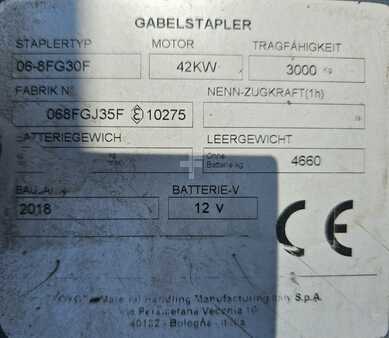 Wózki gazowe 2018  Toyota 8 FG 30 F (8)