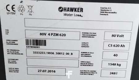 4-wiel elektrische heftrucks 2016  CAT Lift Trucks EP 30 CN (16)