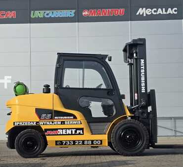 Wózki gazowe 2019  Mitsubishi FG 55 NT (8)