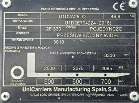 Carrelli elevatori GPL 2018  Unicarriers U1D2A25LQ  DX25 (19)