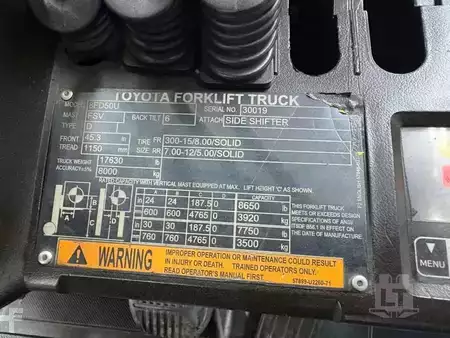 Diesel Forklifts 2021  Toyota 8FD50U (6)