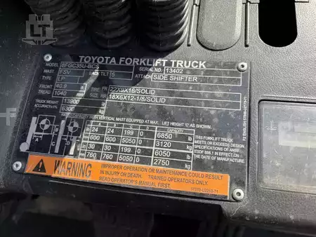 Propane Forklifts 2018  Toyota 8FGC35U-BCS (18)