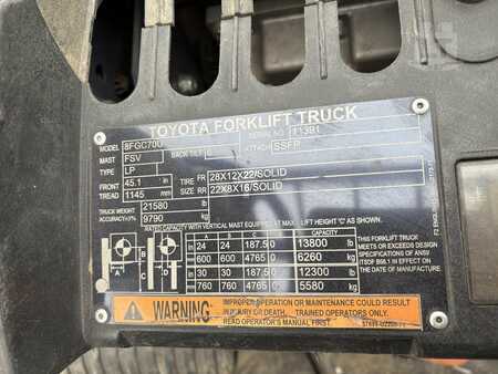 Propane Forklifts 2019  Toyota 8FGC70U (9)