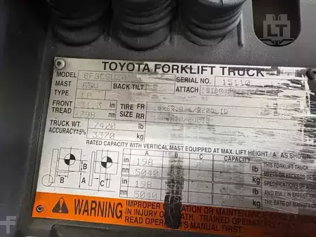 Diesel Forklifts - Toyota 8FGCSU20 (7)