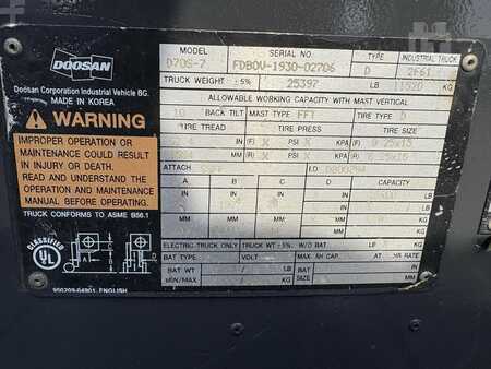 Montacargas diésel 2020  Doosan D70S-7 (6)