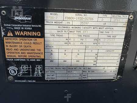 Carretilla elevadora diésel 2020  Doosan D70S-9 (6)