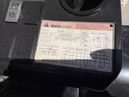 Diesel Forklifts 2017  CAT Lift Trucks DP55N1 (17)