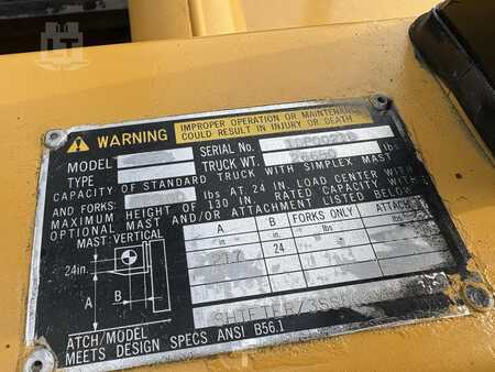 Montacargas diésel - CAT Lift Trucks DP80 (9)